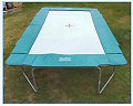 Gold Rectangular Z20 EXTREME Trampoline (Green Pads),Outdoor Garden Trampolines
